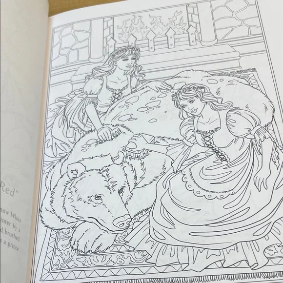 #0932+ Fairy Tales Coloring Book by Selina Fenech - Picture 12 of 16